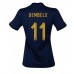 Frankrike Ousmane Dembele #11 Hjemmedrakt Dame VM 2022 Kortermet
